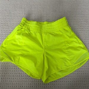 Lululemon High Rise 4in Hotty Hots